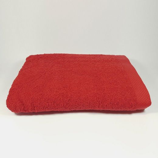 Toalla de baño Roja 100x150 cm 550 gramos