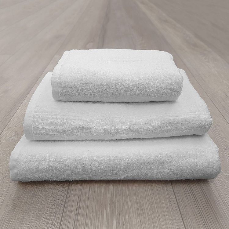 toalla blanca hosteleria lavabo ducha alfombrin towel hotel algodon 